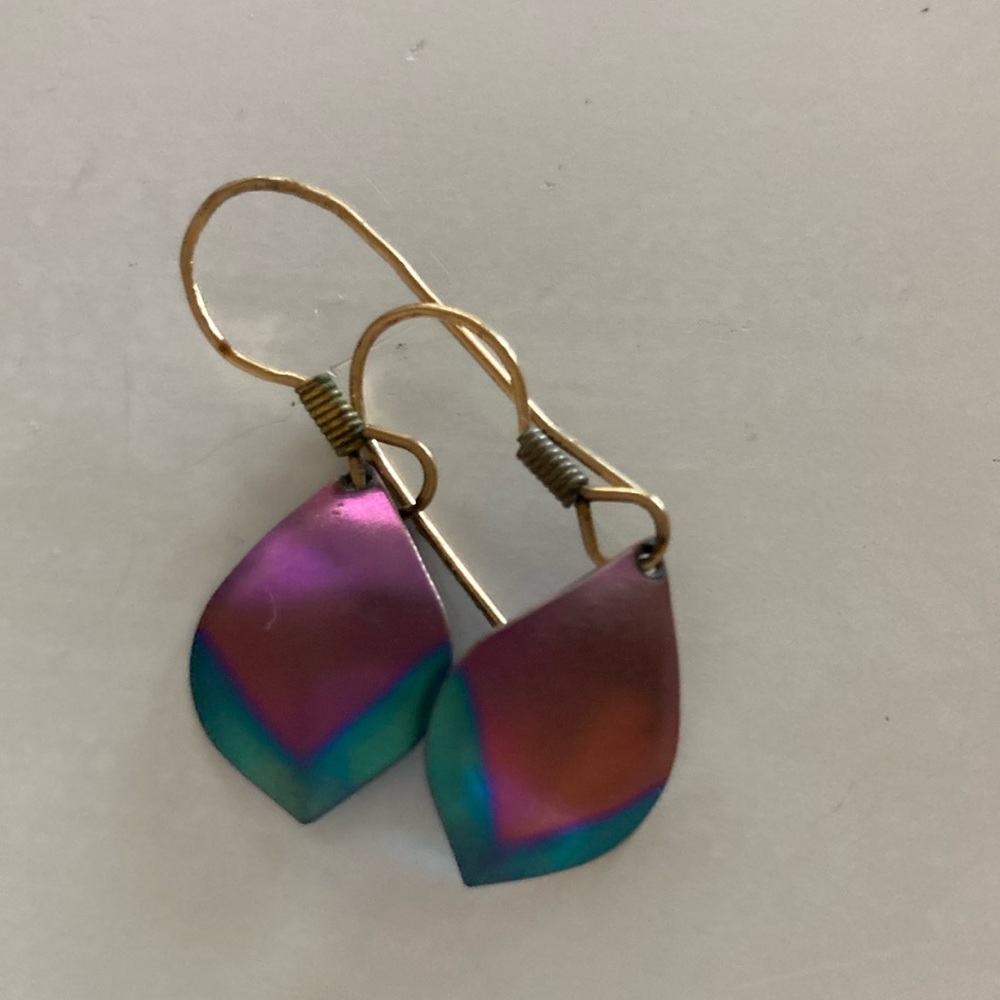 Elegant Multicolor Teardrop Earrings by Holly Yashi